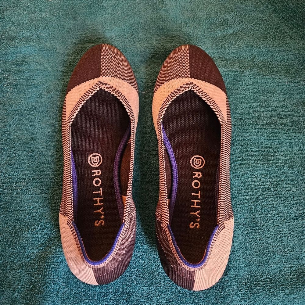 Rothy's The Flat In Round Toe Size 8.5 - Picture 3 of 9